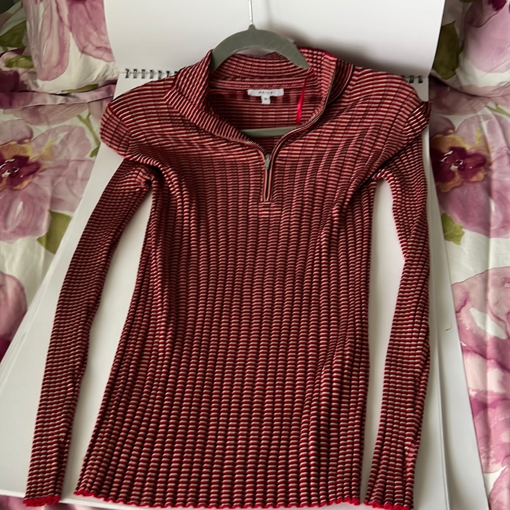 Reiss Burgundy Sweater